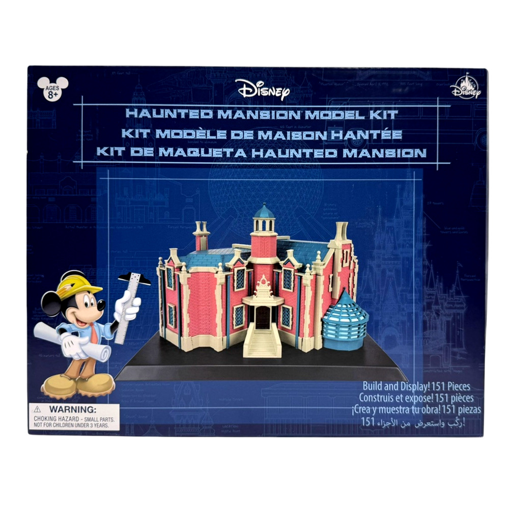Disney Parks Disney World Haunted Mansion Model Kit Build & Display 151 pieces